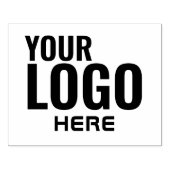 Zakelijke Logo Rubberstempel Rubberstempel (Afrduk)