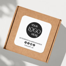 Zakelijke Logo Social Media Creëer Uw eigen modern