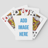 Zakelijke logo-speelkaarten - op maat gemaakte pro pokerkaarten (Achterkant)