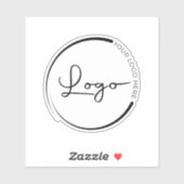 Zakelijke Logo Sticker (Vel)