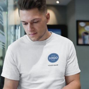 Zakelijke Logo Upload Sjabloon - Creëer Uw Eigen T-shirt