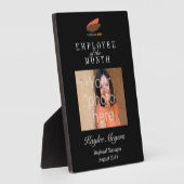 Zakelijke logo van de maandelijkse fotoprijs fotoplaat (Zijkant)