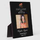 Zakelijke logo van de maandelijkse fotoprijs fotoplaat (Zijkant)