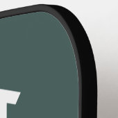 Zakelijke Logo van Real Estate Agent Pickleball Paddle (Links Detail)