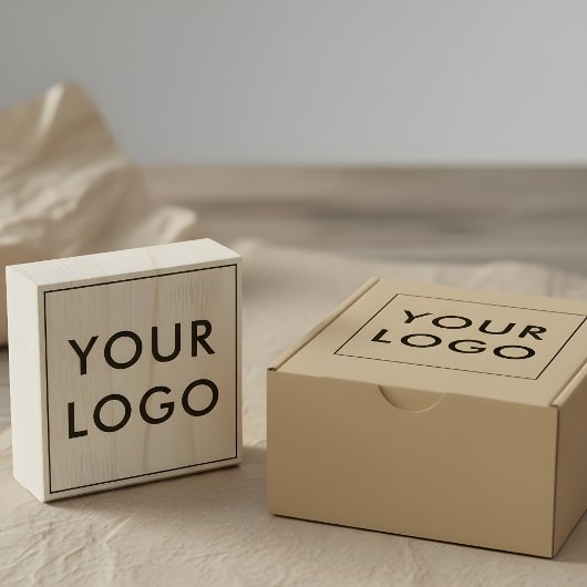 Zakelijke Logo Volledige grootte Eenvoudig Rubberstempel