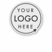 Zakelijke Logo | Waterflesje met het merk "profess Sticker (Voorkant)