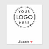 Zakelijke Logo | Waterflesje met het merk "profess Sticker (Vel)