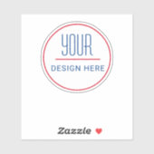 Zakelijke Logo | Waterflesje met het merk "profess Sticker (Vel)