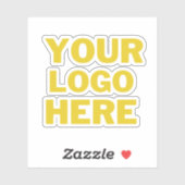 Zakelijke Logo | Waterflesje met het merk "profess Sticker (Vel)