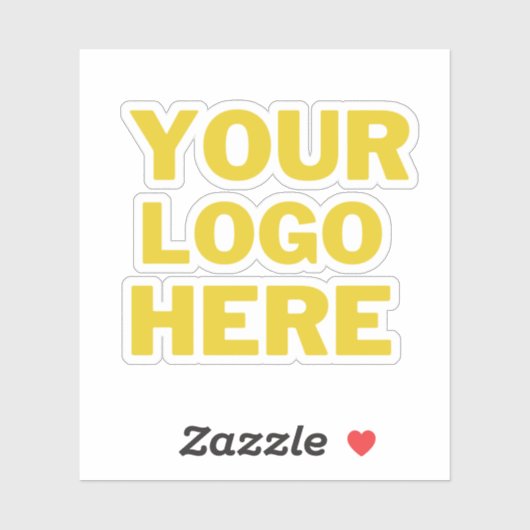 Zakelijke Logo | Waterflesje met het merk "profess Sticker (Vel)