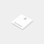 Zakelijke Logo, Website, Visie, Professioneel Mode Post-it® Notes (Schuin)