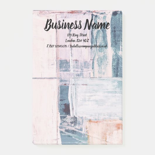 Zakelijke marketing gepersonaliseerd post-it® notes (Voorkant)