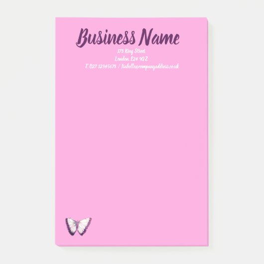 Zakelijke marketingartikelen op maat post-it® notes (Voorkant)