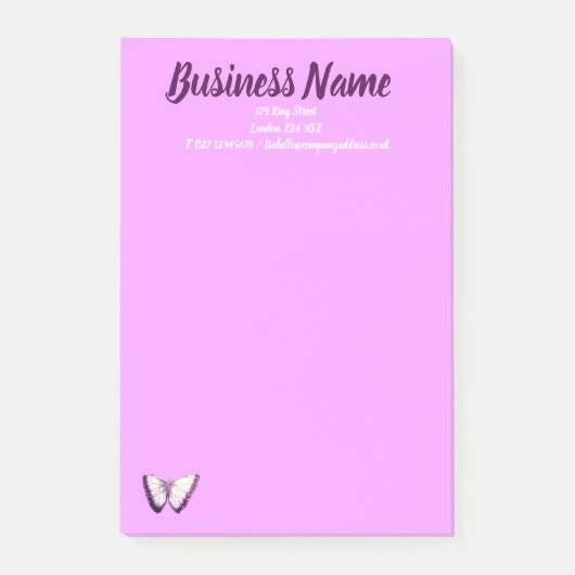 Zakelijke marketingartikelen op maat post-it® notes (Voorkant)