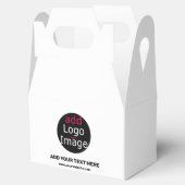 Zakelijke merken  Voeg je Logo toe Bedankdoosjes (Geopend)