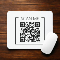 Zakelijke Minimalistische QR-code Scan Me 