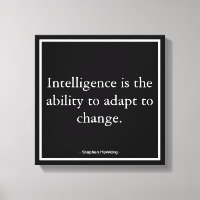 Zakelijke motivatie Hawking Typografie