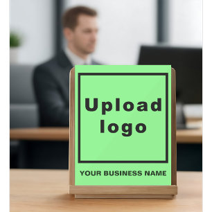 Zakelijke naam en logo Lichtgroen acrylaat bord