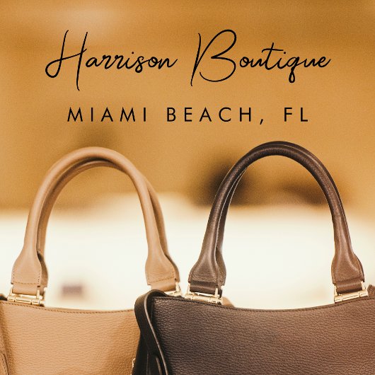 Zakelijke naam stijlvolle handtekening script raamsticker