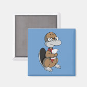 Zakelijke Platypi Magnet Magneet (Voorkant / Achterkant)