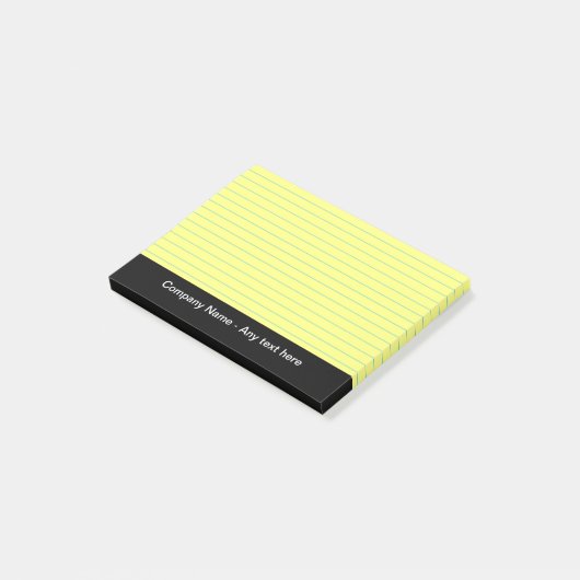 Zakelijke Post-it® notes (Schuin)
