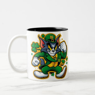 Zakelijke promotie Gepersonaliseerde Logo Two-Tone Tweekleurige Koffiemok