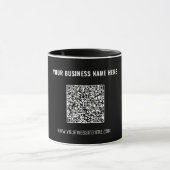 Zakelijke Promotie Merk QR Code Koffiemok Mok (Midden)