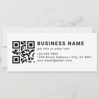 Zakelijke Promotie QR Code