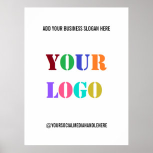 Zakelijke promotie Social Media Poster Sjabloon