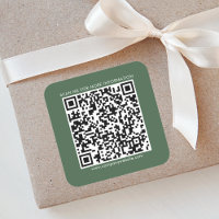 Zakelijke QR-code en bedrijfswebsite elke kleur