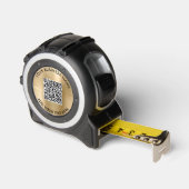 Zakelijke QR Code Gold Rolmaat (Hoek)