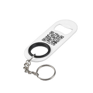 Zakelijke QR-code Logo Modern Mini Flessenopener