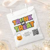 Zakelijke QR-code voor stamppotbehandeling op bedr Bedankzakje (Geknipt)