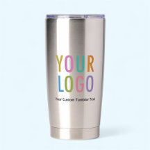 Zakelijke Roestvrijstalen Tumbler met Bedrijf Logo