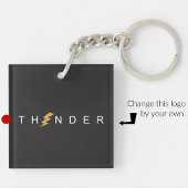 Zakelijke sleutelhangers minimalistisch clean eenv