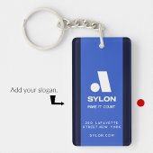 Zakelijke sleutelhangers minimalistisch clean simp