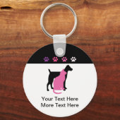 Zakelijke Sleutelhangers voor internetzorg (Voorkant)