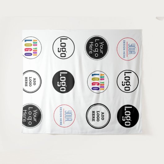 Zakelijke Step & Repeat Banner Wandkleed (Voorkant (horizontaal))