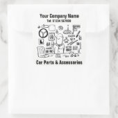 Zakelijke stickers voor auto-onderdelen en Accesso (Tas)