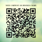 Zakelijke stickers voor ramen (Vel 3)