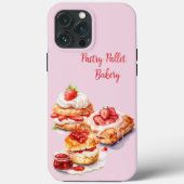 Zakelijke telefoon Bakery Design Case-Mate iPhone Case (Achterkant)