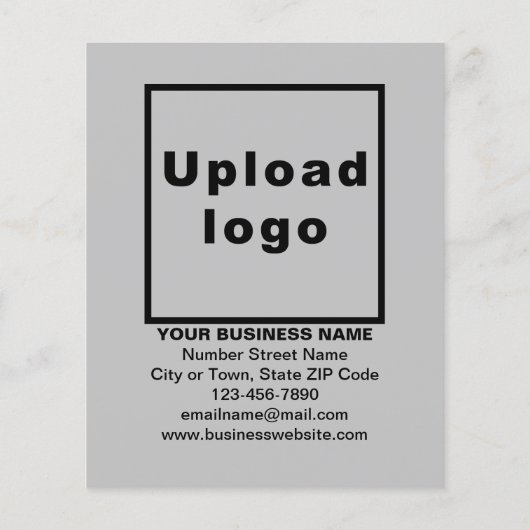 Zakelijke Valentijn Verkoop op Grey Flyer (Achterkant)