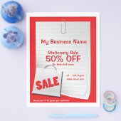 Zakelijke verkoop flyer (Enkel)