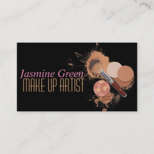 Zakelijke Visagist Visakaart Visitekaartje