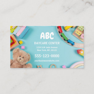 Zakelijke Visitekaart voor Luxe Kinderopvang Visitekaartje