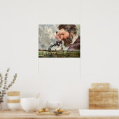  zaken, Alexander Graham Bell Telefoon Poster (Keuken)