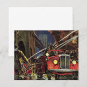  zaken, brandweerlieden brandweerauto's (Voorkant / Achterkant)