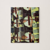  Zaken, de arbeiders van de Lijn van de Assemblage Legpuzzel (Verticaal)