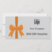 Zaken QR-code Cadeaubonkaart Cadeau Bonnenkaart (Voorkant)