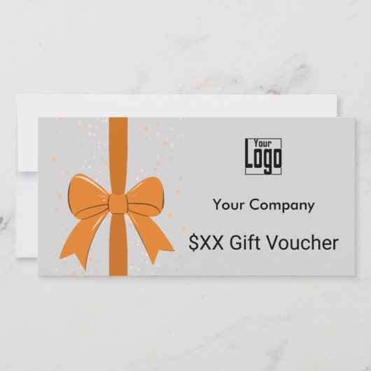 Zaken QR-code Cadeaubonkaart Cadeau Bonnenkaart (Voorkant)